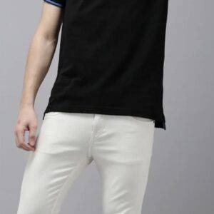 “Men’s cotton tees with polo-style collar and U.S. POLO ASSN. logo – casual fashion